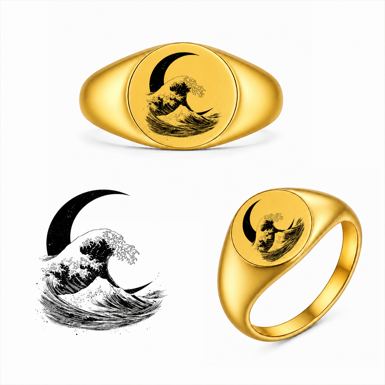 Anello Hokusai