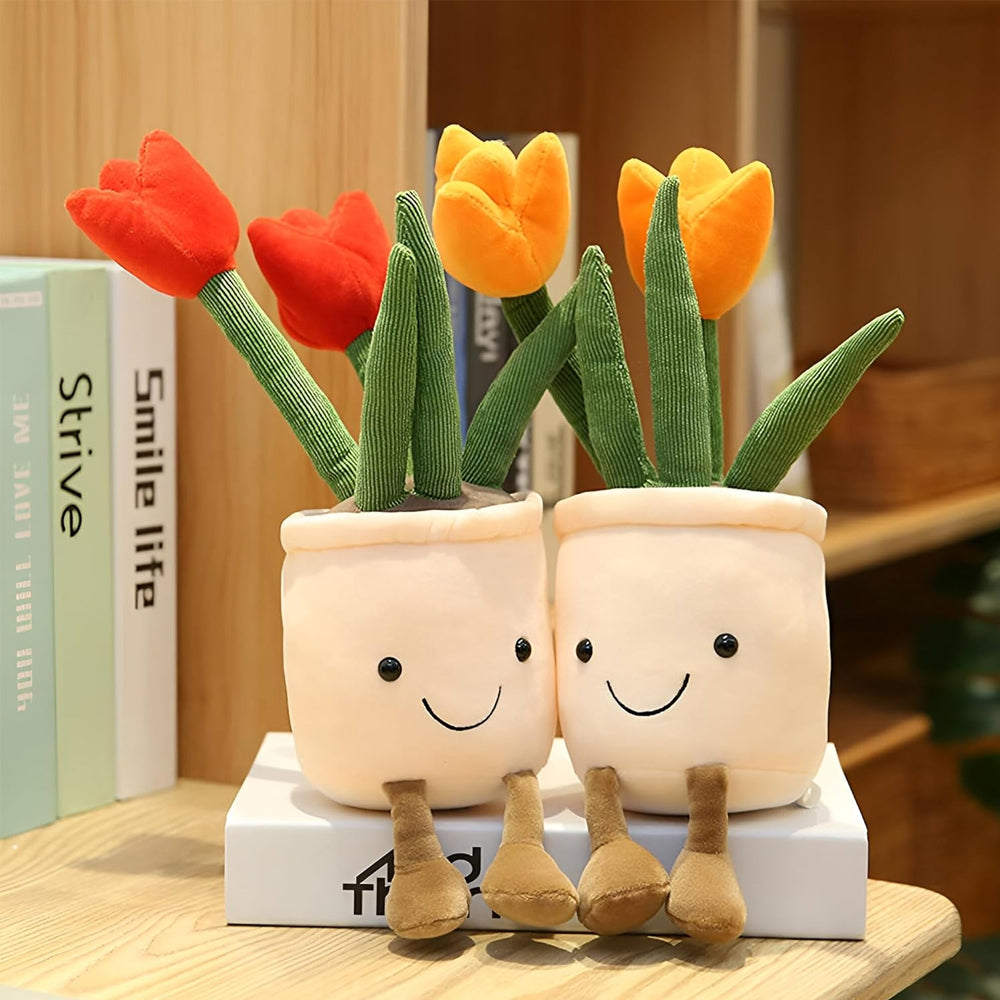 Peluche Kawaii Fleur Tulippe