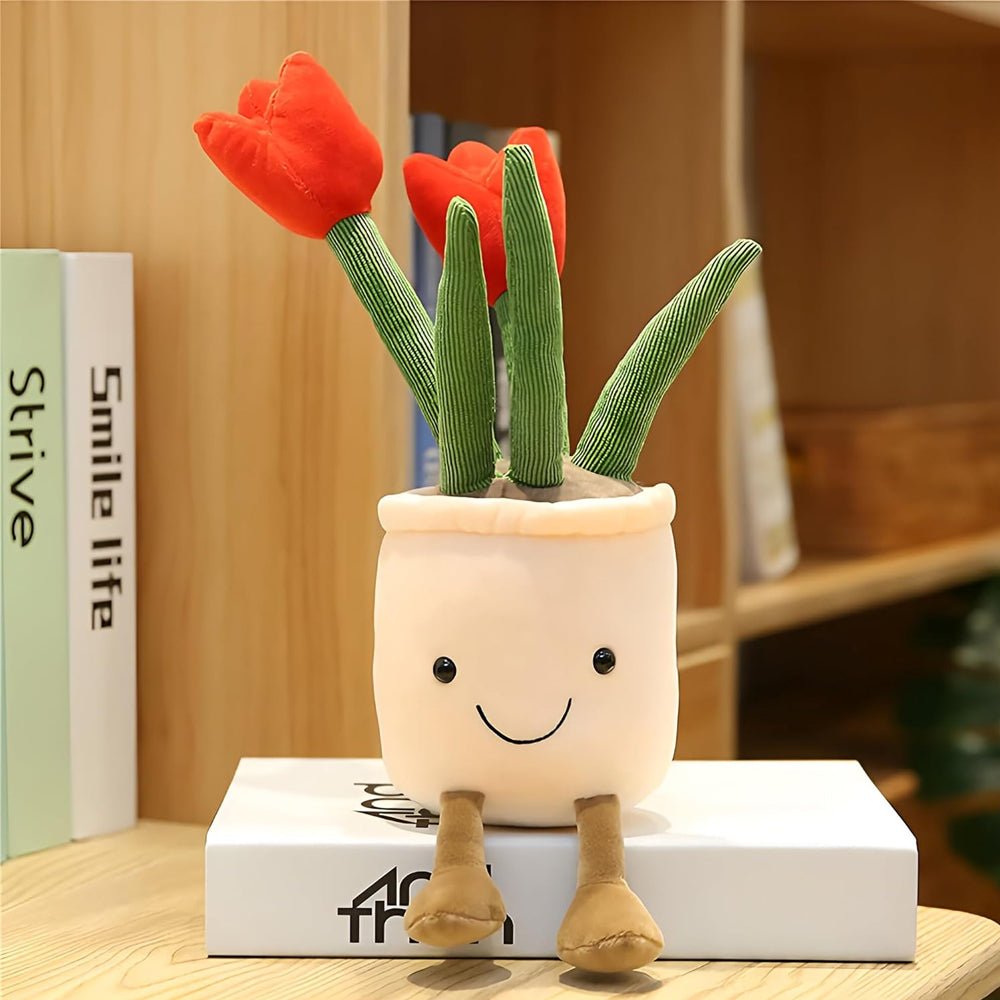 Peluche Kawaii Fleur Tulippe