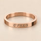 Feiner personalisierter japanischer Ring