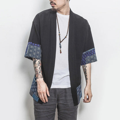 Men's Japanese Kimono Jacket