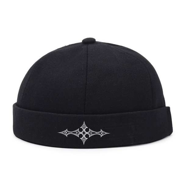 rare yasu着用 pierced beanie Short Beanie Japanese Celestial Symbol – Takumiya