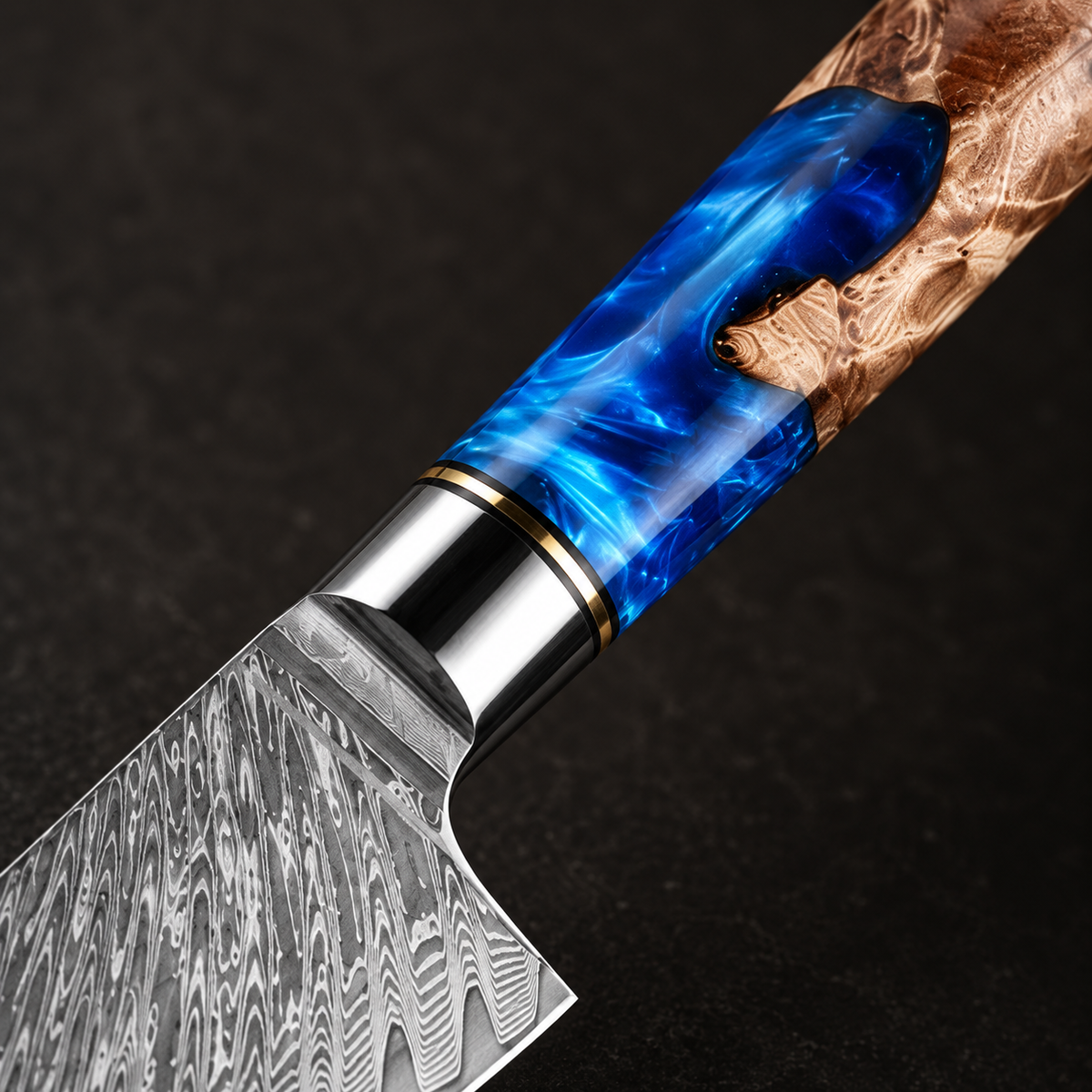 Set de Couteaux Japonais Umi Trio – Santoku, Chef & Office