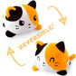 Peluche Kawaii reversibili