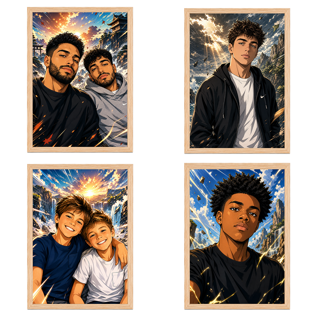 Personalized Manga Portrait