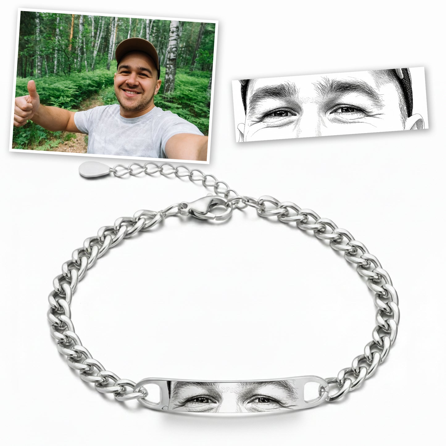 Bracciale Manga Personalizzato
