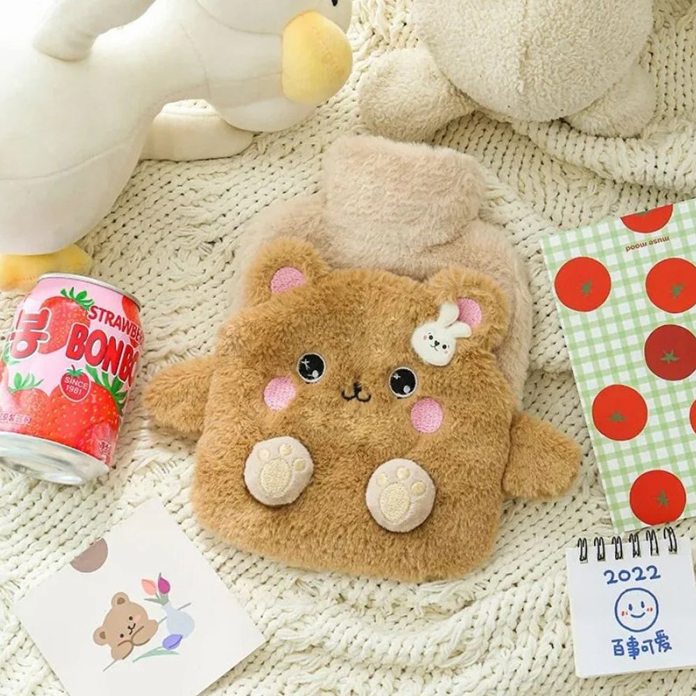 Kawaii Wärmflasche aus Plüsch