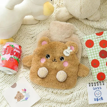 Kawaii Wärmflasche aus Plüsch