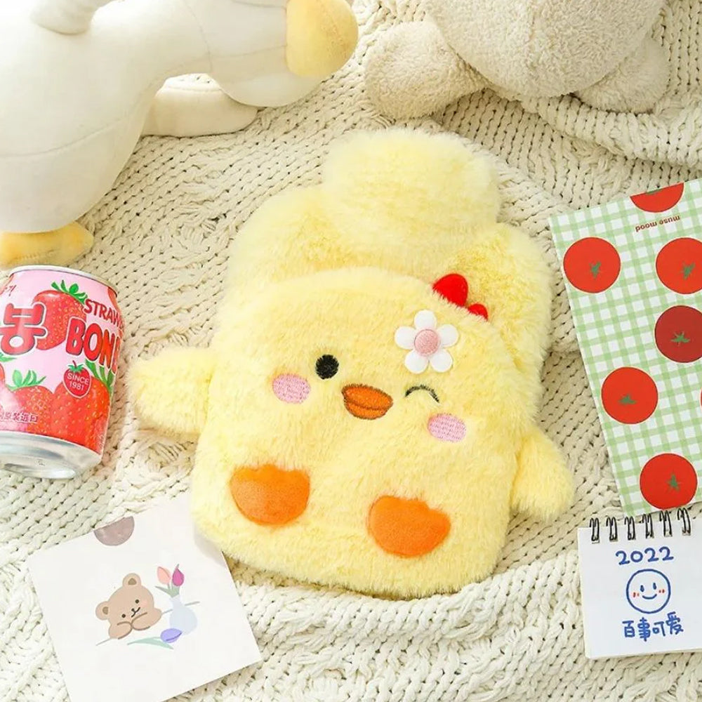 Kawaii Wärmflasche aus Plüsch