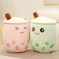 Kawaii Bubble Tea Frucht Plüsch