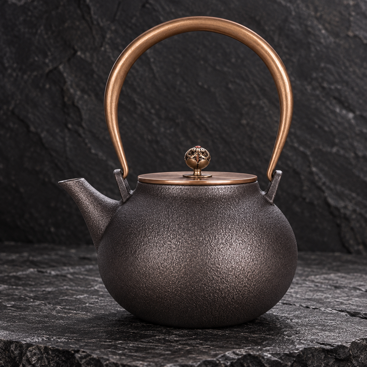 Théière Japonaise en Fonte Ishi