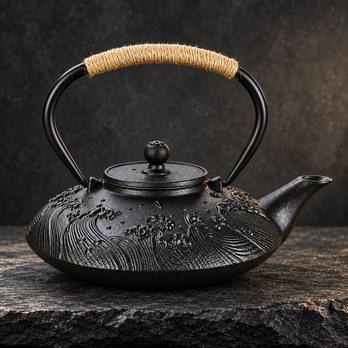 Théière Japonaise en Fonte Nami