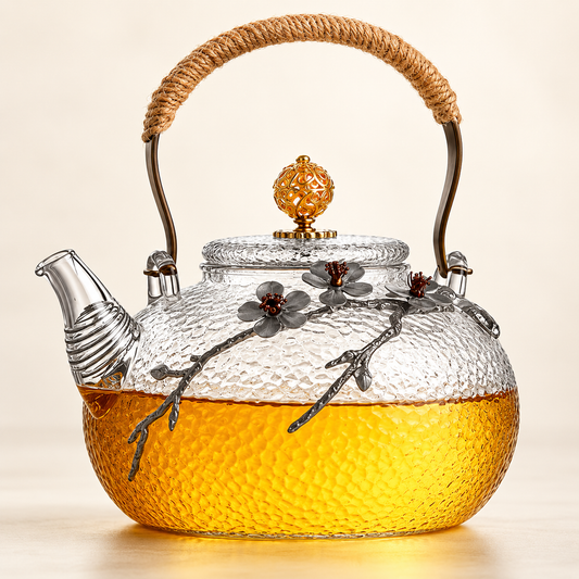 Théière Japonaise en Verre Ume